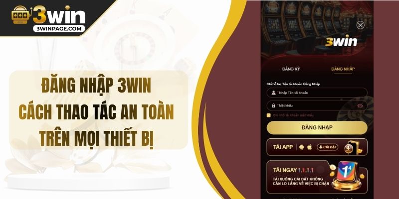 Đăng Nhập 33WIN